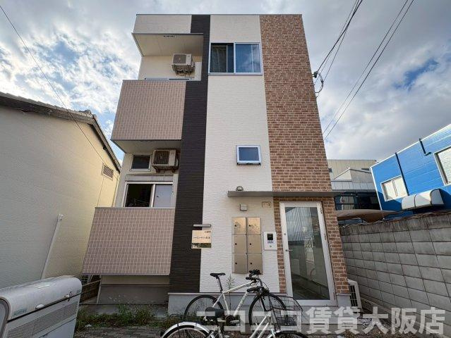 大阪市東成区深江南２丁目のアパートの外観