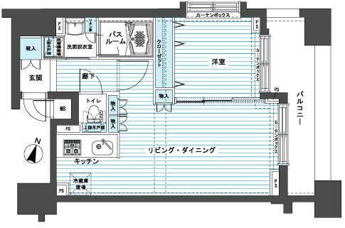 【間取り】 | フェニックス代田橋