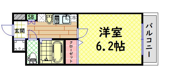 【間取り】 | オズレジデンス天下茶屋