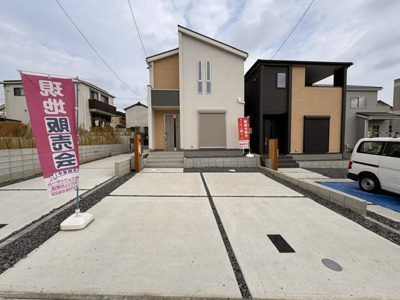 【外観】 | 尾張旭市東大久手町第2全3棟【仲介手数料無料　旭丘小　東中学校】 | 今すぐのご案内可能です！→  0120-336-922　までお気軽にお問い合わせください。
