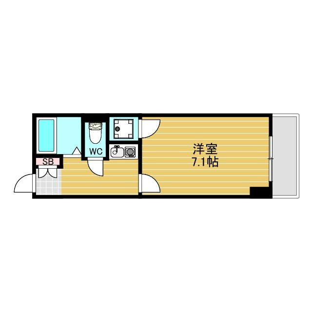 ヴェローノ新大阪南の間取り