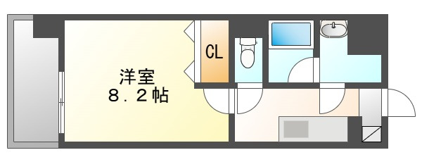 Ｓｑｕａｒｅ　ＧＡＲＤＥＮ　ＮＩＳＨＩＳＨＩＭＡＤＡの間取り
