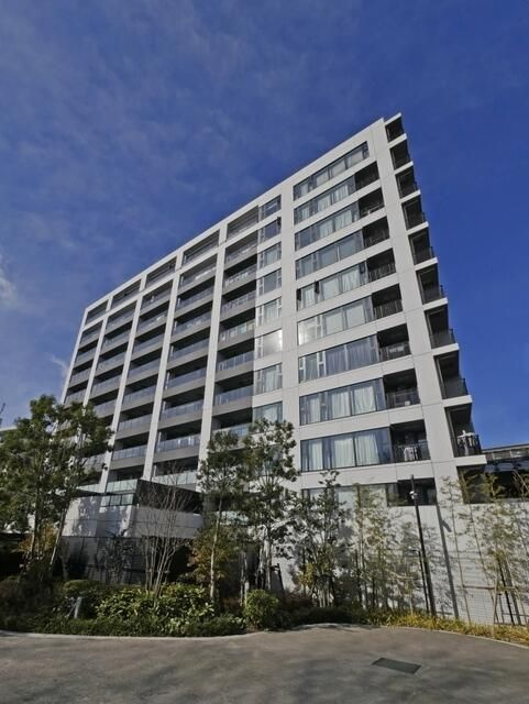 シティハウス用賀砧公園の外観|おしゃれな外観です