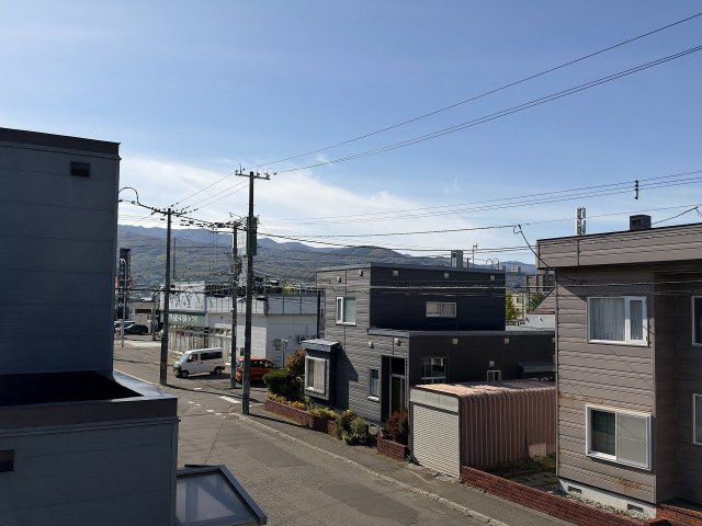 手稲区前田6-6　角地一戸建の展望|バルコニーからは手稲山が見えますよ♪