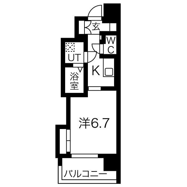 ファーストフィオーレ本町イーストの間取り