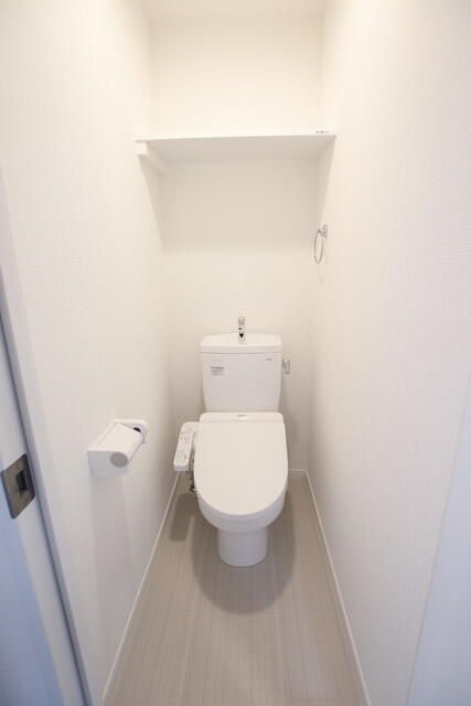 エリテ学芸大学のトイレ|ゆったりとした空間のトイレです