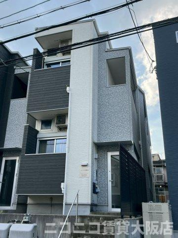 京都市山科区東野舞台町のアパートの外観