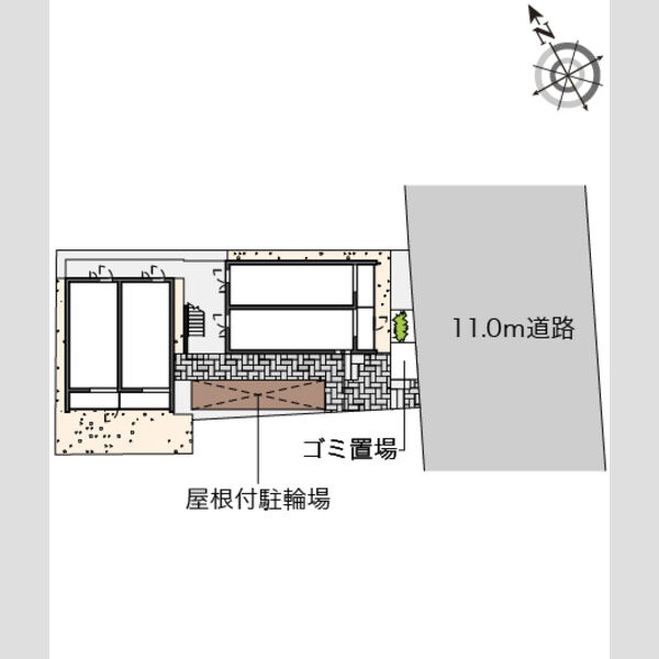 クレイノのぞみAの間取り