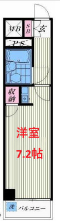 【間取り】 | 扇田ビル | 間取りです