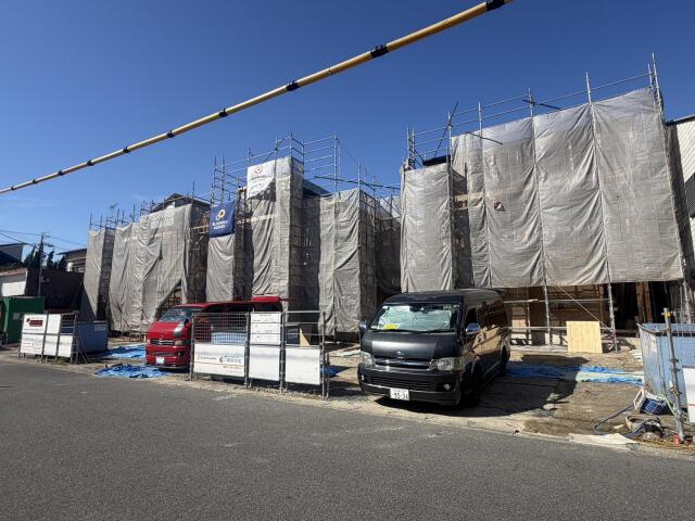 新築戸建て・仲介手数料無料）津島市永楽町１丁目３棟／１期２号棟の前面道路含む現地写真|【現地写真】（2026年10月1日…