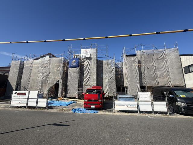 新築戸建て・仲介手数料無料）津島市永楽町１丁目３棟／１期２号棟の前面道路含む現地写真|【現地写真】（2026年10月1日…