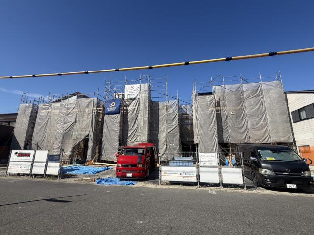 新築戸建て・仲介手数料無料）津島市永楽町１丁目３棟／１期２号棟の前面道路含む現地写真|【現地写真】（2026年10月1日…