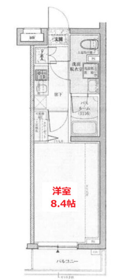 【間取り】 | ロアール⻄馬込弐番館 | お部屋の間取りです。