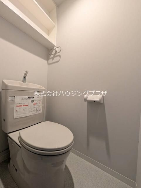 ティブロンコートのトイレ|ゆったりとした空間のトイレです