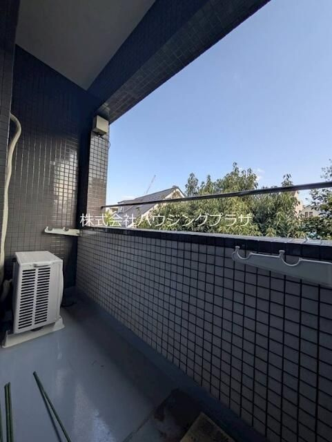 ティブロンコートのバルコニー|広々としたバルコニーです