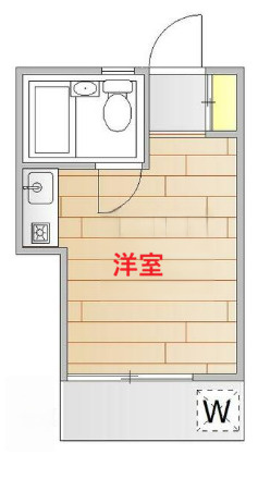 【間取り】 | ハイツ永島 | 間取りです