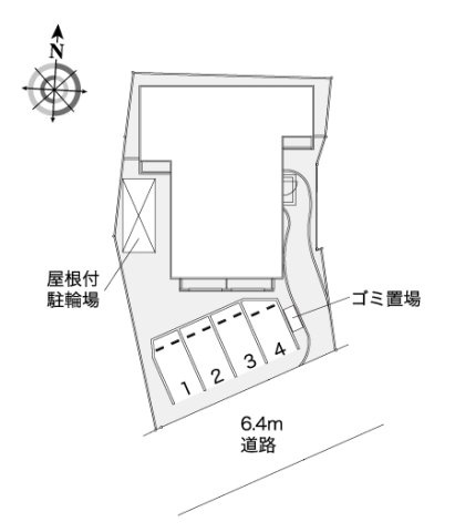 【駐車場】 | レオパレス別所新町ＬＡ１
