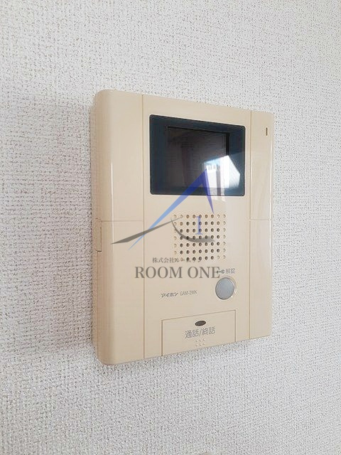 エム・ヒルズのセキュリティ|モニター付きインターホンです。