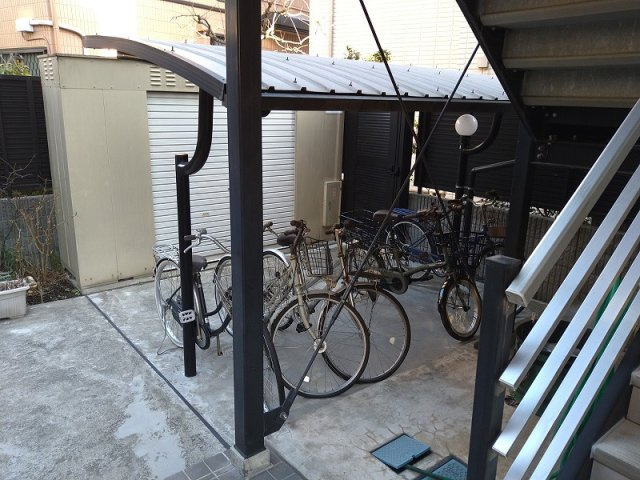 レオパレス姿見のその他|駐輪場　原付＆自転車のみ駐輪可能