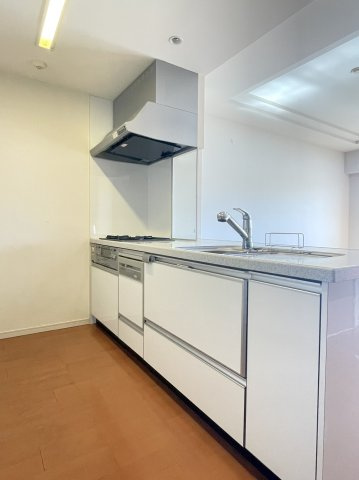 アルファステイツ下松瑞穂町のキッチン|ビルトインタイプの食器洗浄機付きです。
