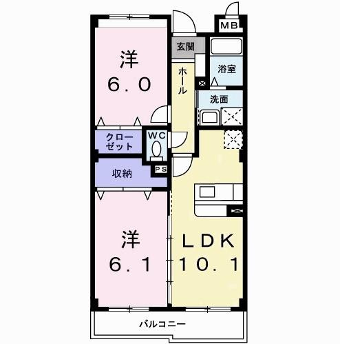 ブリリアンスの間取り