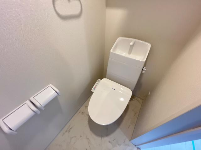 ポルトボヌールのトイレ|トイレもきれいです
