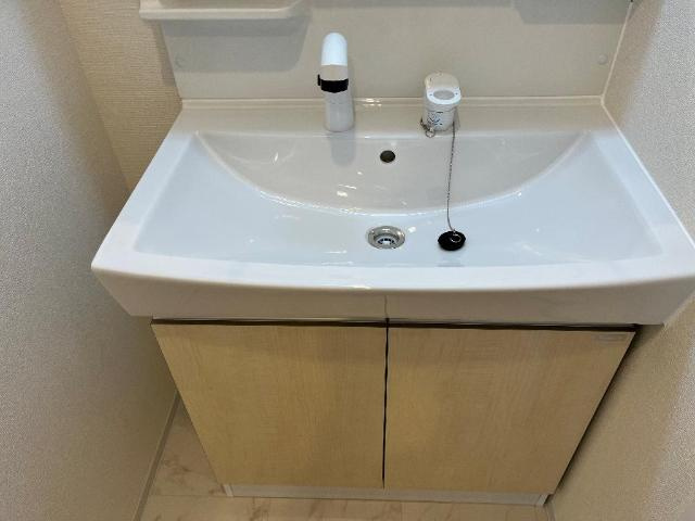 マロンの洗面所|忙しい朝には欠かせない洗面所です