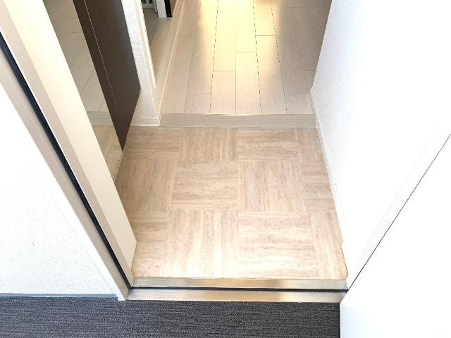 ディアコート大元駅前の玄関|ゆったりとした玄関です