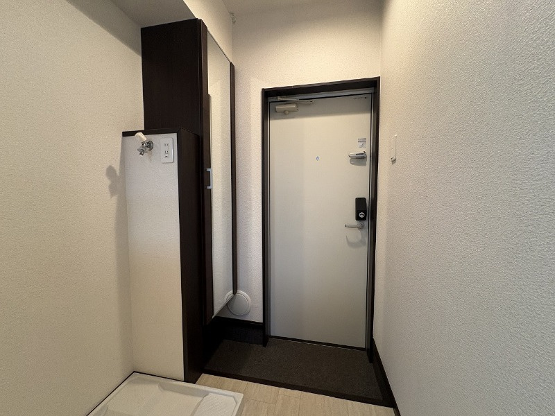 ソレイユBの玄関|毎日通る玄関はこちらです