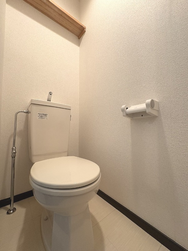 ソレイユBのトイレ|トイレもきれいです