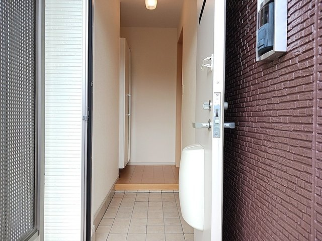 クロッシングⅡＢの玄関|玄関です