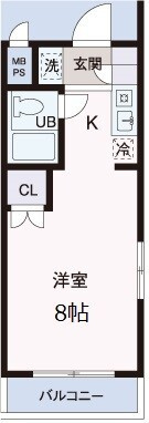 文京区関口１丁目の賃貸マンションの間取り