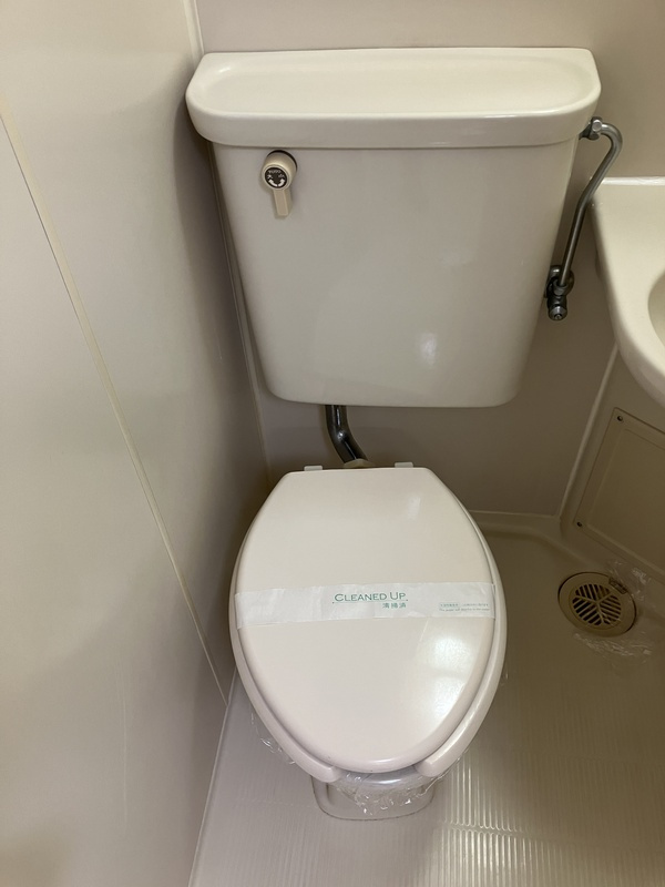 文京区関口１丁目の賃貸マンションのトイレ|コンパクトで使いやすいトイレです