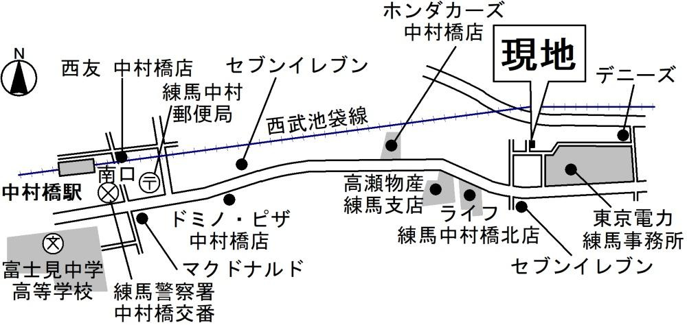 カーサ アルプスの周辺