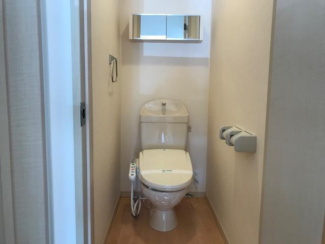 シャトレーゼ・Ａのトイレ|ゆったりとした空間のトイレです