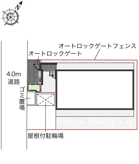レオパレスイキ西新宿の間取り