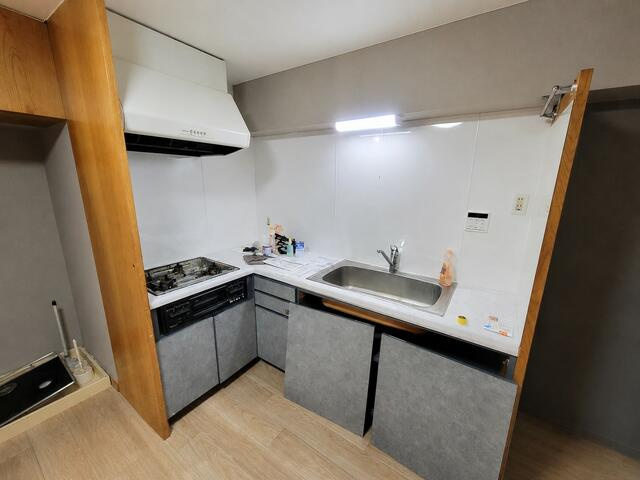 鶯谷タウンプラザのキッチン
