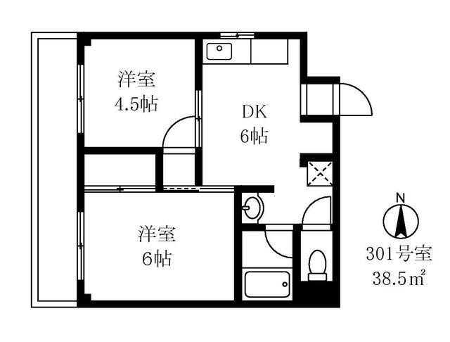 ホワイトパレスの間取り