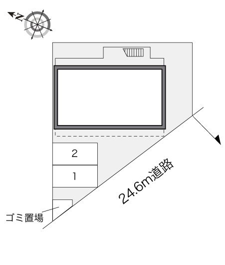 レオパレスフォレストの間取り
