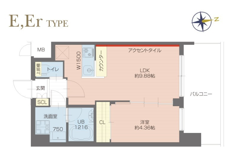 プレジオ塚本ASIANの間取り