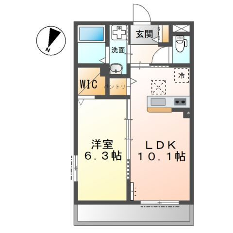 Casa di Salice Mityuyaの間取り