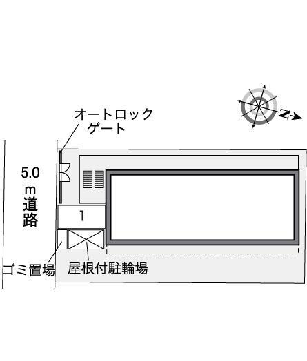 レオパレスアクトⅡの間取り