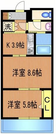 ライトコート四谷(ライトコートヨツヤ)の間取り
