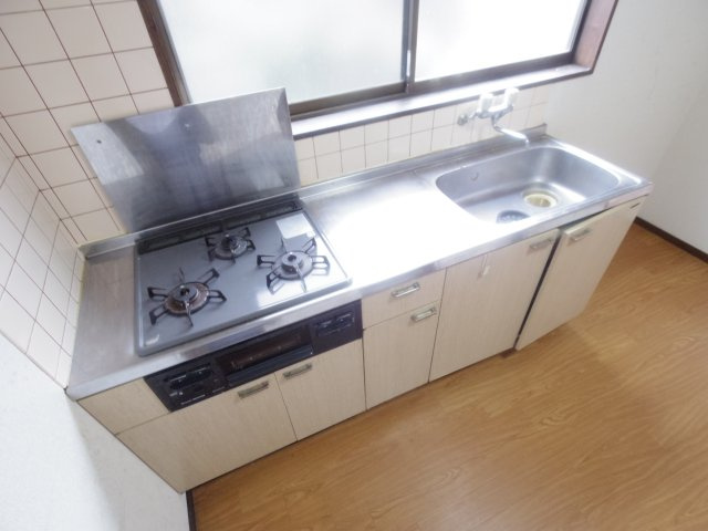 コーポクレマチス２号棟のキッチン