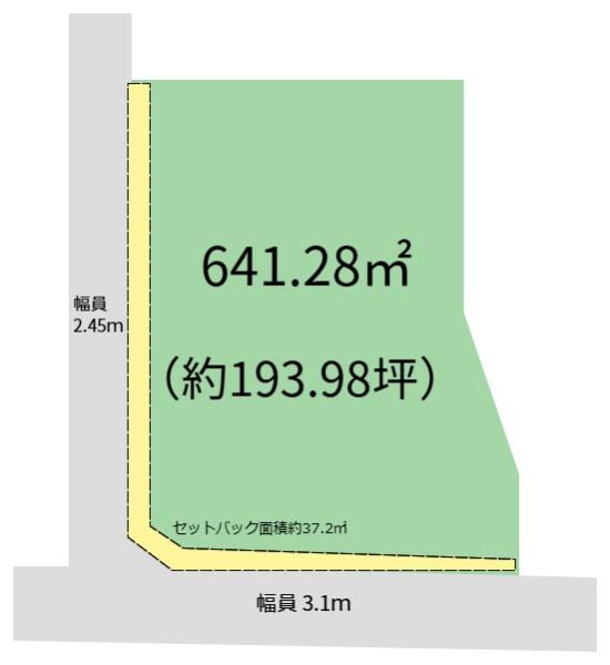 貴志川町丸栖　土地の土地図
