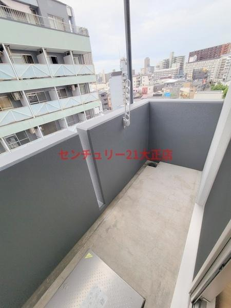 URBAN PARK弁天町のバルコニー