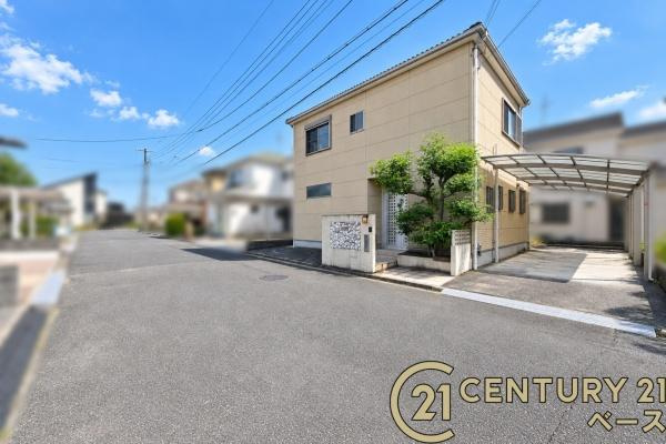 磯城郡川西町結崎　一戸建の前面道路含む現地写真|■現地撮影写真■前面道路も広々としていて安心！
