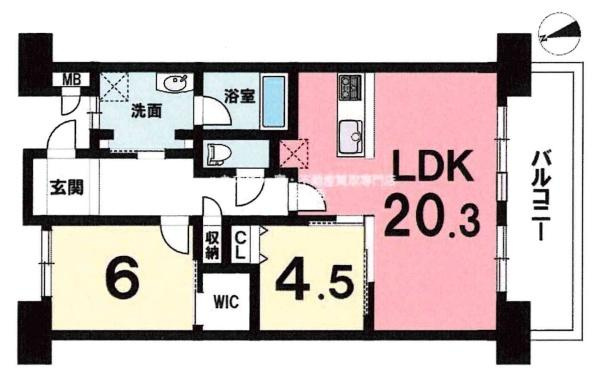 ミッドシティプレミアム北岡崎の間取り|間取り図です