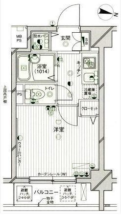 パークウェル浅草の間取り