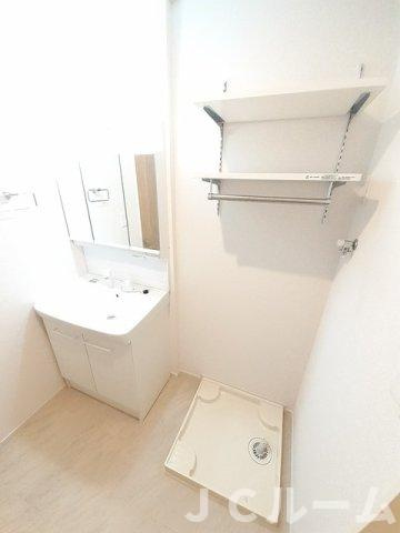 パインエコーの洗面所|忙しい朝には欠かせない洗面所です